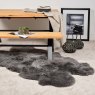 New Zealand Extra-Large Grey Sheepskin Rug - 110cm x 180cm