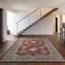 Da Vinci Blue & Red Patterned Rug