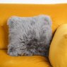 New Zealand Grey Double-Sided Sheepskin Cushion 35cm x 35cm
