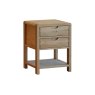 Ercol 1368 Bosco 2 Drawer Bedside Cabinet