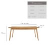 Ercol Ercol 3661 Teramo Medium Extending Dining Table