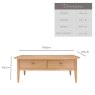 Ercol Ercol 3668 Teramo Coffee Table