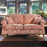 parker knoll westbury sofa in Nouveau Stripe Caramel