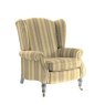 Parker Knoll Chatsworth Recliner Chair - Nouveau Stripe Caramel