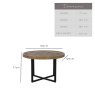 Woods Adelaide Round Dining Table 120cm