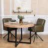 Woods Adelaide Round Dining Table 120cm
