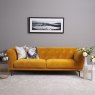 Baron 3 Seater Sofa - Mustard