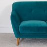 Freddie 3 Seater Teal Sofa