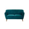 Freddie 2 Seater Teal Sofa