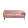 Freddie 3 Seater Dusty Pink Sofa