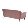 Freddie 3 Seater Dusty Pink Sofa