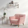 Freddie Dusty Pink Armchair