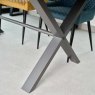 Clearance Industrial 190cm Dining Table - Faux Concrete