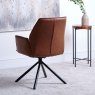 Twist Dining Chair Tan