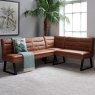 Industrial Corner Bench - Tan