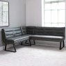 Woods Industrial Corner Bench - Grey