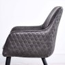 Barnes Carver Chair Grey (Set of 2)