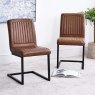 Vintage Dining Chairs - Tan (Set of 2)