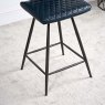 Digby Bar Stool - Dark Blue (Set of 2)