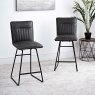 Hardy Bar Stool - Grey (Set of 2)