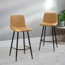 Ripley Bar Stool - Mustard (Set of 2)