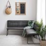 Hardy Grey Corner Bench Seating (Right Hand Facing)