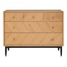 Ercol Monza 5 Drawer Wide Chest