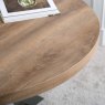 Ridley Round Dining Table with Grey Legs