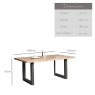 Woods Burton Dining Table 180cm