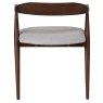 Ercol Lugo Dark Wood Dining Chairs With Arms
