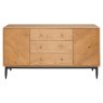 Monza Large Sideboard - PO/BK