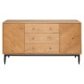 Monza Large Sideboard - PO/BK