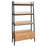 Monza Open Shelving - PO/BK