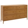 Ercol Salina 6 Drawer Wide Chest