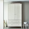 Ercol Salina 2 Door Wardrobe - Pale Timber