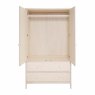 Ercol Salina 2 Door Wardrobe - Pale Timber