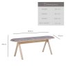 Ercol Corso Large Bench With Cushion Pad