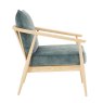 Ercol Aldbury Chair Fabric C Wood Finish