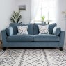 Jackson 3 Seater Plush/Alessia Fabric