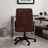 Porto Computer Desk Chair Camel Fabric