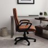 Porto Computer Desk Chair Camel Fabric