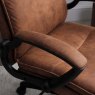 Porto Computer Desk Chair Camel Fabric