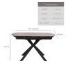 Woods Paulo Motion Extending Table 140 - 200cm