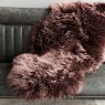 Dark Brown Large Sheepskin