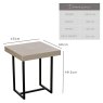 Clearance Toledo Lamp Table