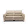 Stressless Emily 2 Seat Sofa Wood Arm - Paloma/Cori Leather