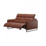 Stressless Emily 2 Seat Sofa Steel Arm - Paloma/Cori Leather