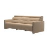 Stressless Emily 3 Seat Sofa Wood Arm - Paloma/Cori Leather