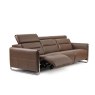 Stressless Emily 3 Seat Sofa Steel Arm - Paloma/Cori Leather