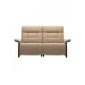 Stressless Mary 2 Seater Sofa Wood Arm - Paloma/Cori Leather
